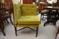 19th century mahogany corner chair Thumbnail 3