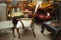 Pair of mahogany arm chairs Thumbnail 3