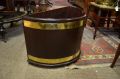 Georgian style mahogany and brass bound planter Thumbnail 2