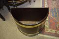 Georgian style mahogany and brass bound planter Thumbnail 4