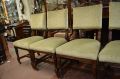 Set of four late 19th century mahogany chairs Thumbnail 3