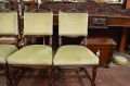Set of four late 19th century mahogany chairs Thumbnail 4