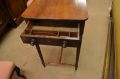 Georgian mahogany side table Thumbnail 3