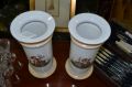 Pair Victorian porcelain vases Thumbnail 2