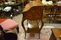 19th century rosewood inlaid desk Thumbnail 3