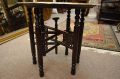 Brass and oak  low  table Thumbnail 3