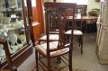 Set of four Edwardian mahogany chairs  Thumbnail 3