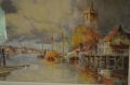 Pair of dutch watercolours Thumbnail 3