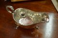 Georgian irish silver sauce boat Thumbnail 2