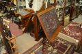 Victorian carved oak music stand Thumbnail 3