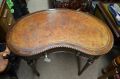 Mahogany kidney shaped desk Thumbnail 2