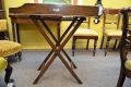 Oak butlers tray on stand Thumbnail 3