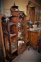 Edwardian mahogany display cabinet Thumbnail 2