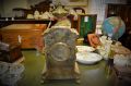 Victorian brass clock Thumbnail 4