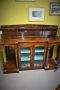A 19th century rosewood display cabinet Thumbnail 3
