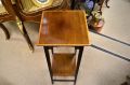 Edwardian mahogany plant stand Thumbnail 2